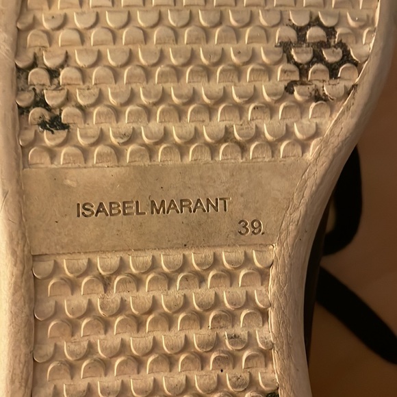 Gorgeous Isabel Marant black sneaker 39/8.5 - Picture 8 of 8
